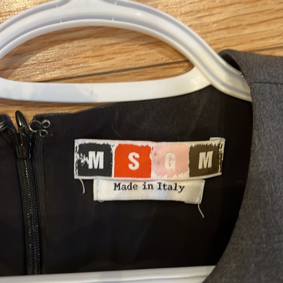 MSGM Vegan Leather Dress - Picture 2 of 3